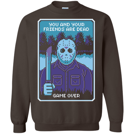 Sweatshirts Dark Chocolate / S Game Over Crewneck Sweatshirt