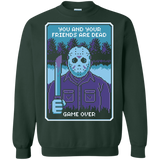 Sweatshirts Forest Green / S Game Over Crewneck Sweatshirt