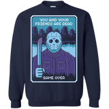 Sweatshirts Navy / S Game Over Crewneck Sweatshirt