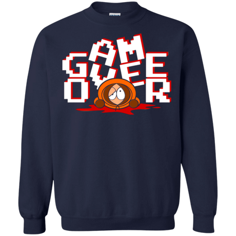Sweatshirts Navy / Small Game over Crewneck Sweatshirt