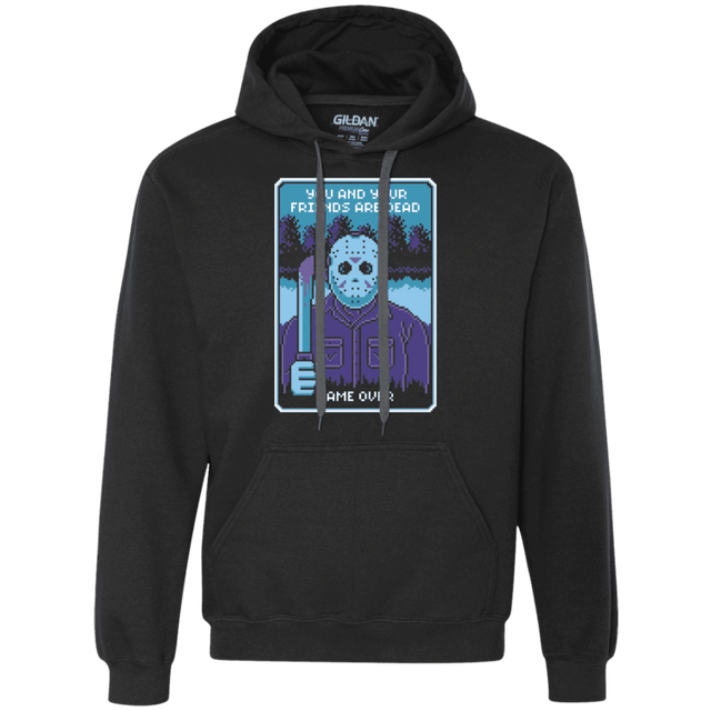 Sweatshirts Black / S Game Over Premium Fleece Hoodie