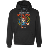 Sweatshirts Black / S Game Over Premium Fleece Hoodie