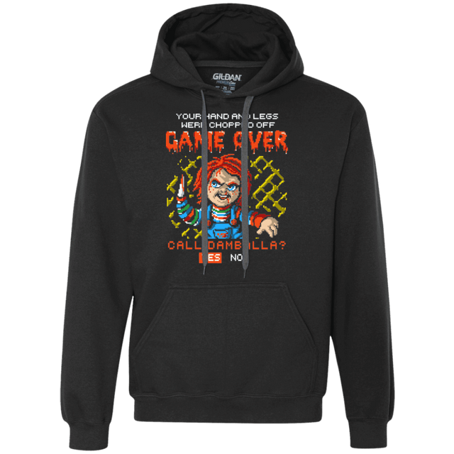 Sweatshirts Black / S Game Over Premium Fleece Hoodie