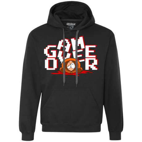 Sweatshirts Black / Small Game over Premium Fleece Hoodie