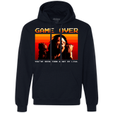 Sweatshirts Navy / Small Game Over Premium Fleece Hoodie