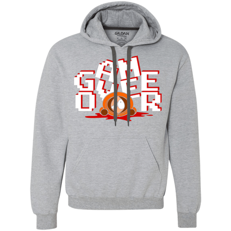 Sweatshirts Sport Grey / Small Game over Premium Fleece Hoodie