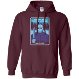 Sweatshirts Maroon / S Game Over Pullover Hoodie