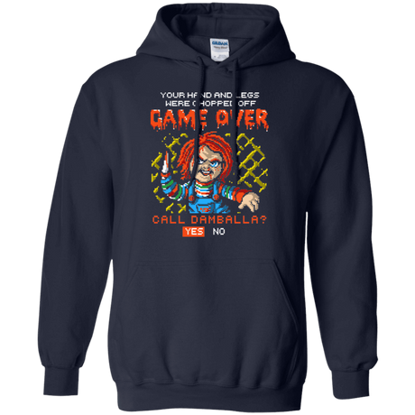 Sweatshirts Navy / S Game Over Pullover Hoodie