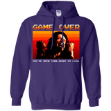 Sweatshirts Purple / Small Game Over Pullover Hoodie