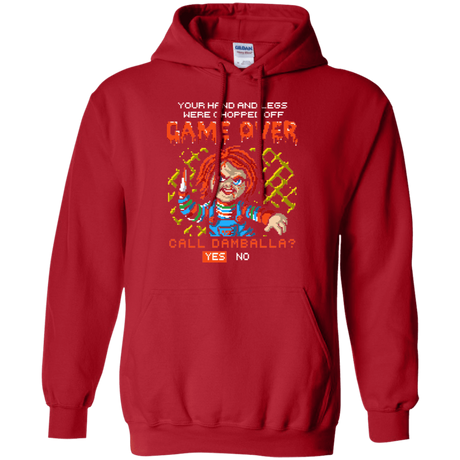 Sweatshirts Red / S Game Over Pullover Hoodie