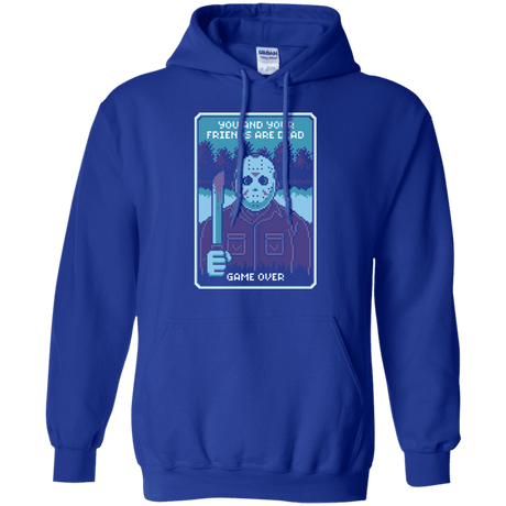 Sweatshirts Royal / S Game Over Pullover Hoodie