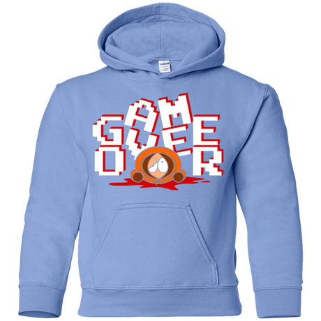 Sweatshirts Carolina Blue / YS Game over Youth Hoodie