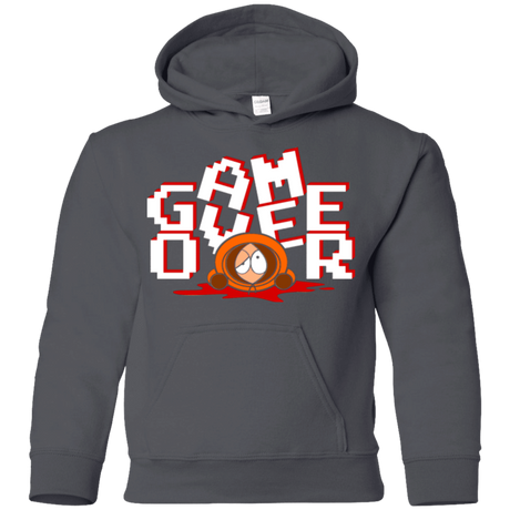 Sweatshirts Charcoal / YS Game over Youth Hoodie