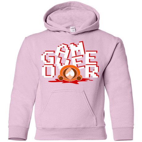 Sweatshirts Light Pink / YS Game over Youth Hoodie