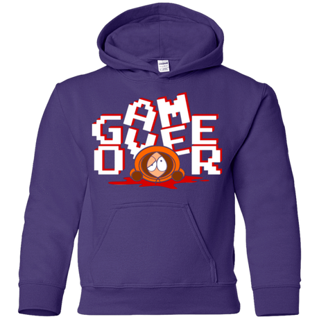 Sweatshirts Purple / YS Game over Youth Hoodie