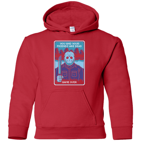 Sweatshirts Red / YS Game Over Youth Hoodie