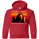 Sweatshirts Red / YS Game Over Youth Hoodie