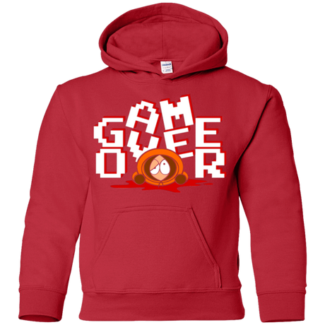 Sweatshirts Red / YS Game over Youth Hoodie