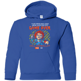 Sweatshirts Royal / YS Game Over Youth Hoodie