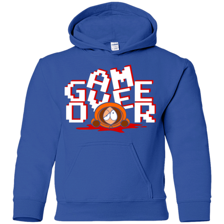 Sweatshirts Royal / YS Game over Youth Hoodie