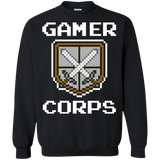 Sweatshirts Black / Small Gamer corps Crewneck Sweatshirt