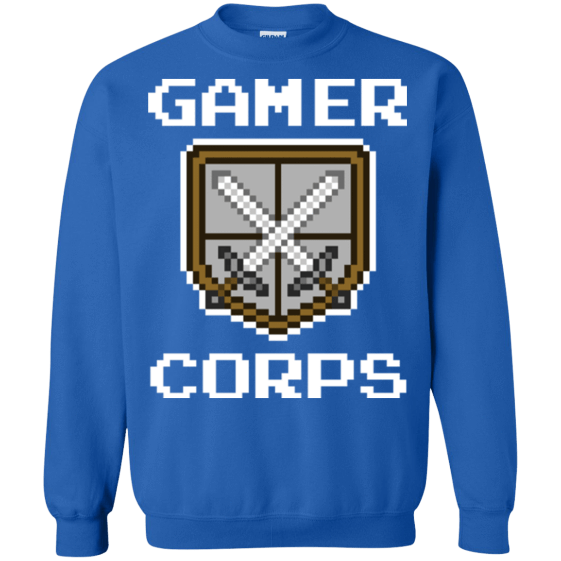 Sweatshirts Royal / Small Gamer corps Crewneck Sweatshirt