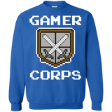 Sweatshirts Royal / Small Gamer corps Crewneck Sweatshirt