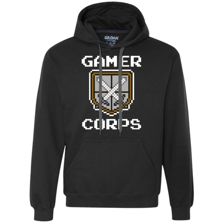 Sweatshirts Black / Small Gamer corps Premium Fleece Hoodie