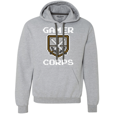 Sweatshirts Sport Grey / Small Gamer corps Premium Fleece Hoodie