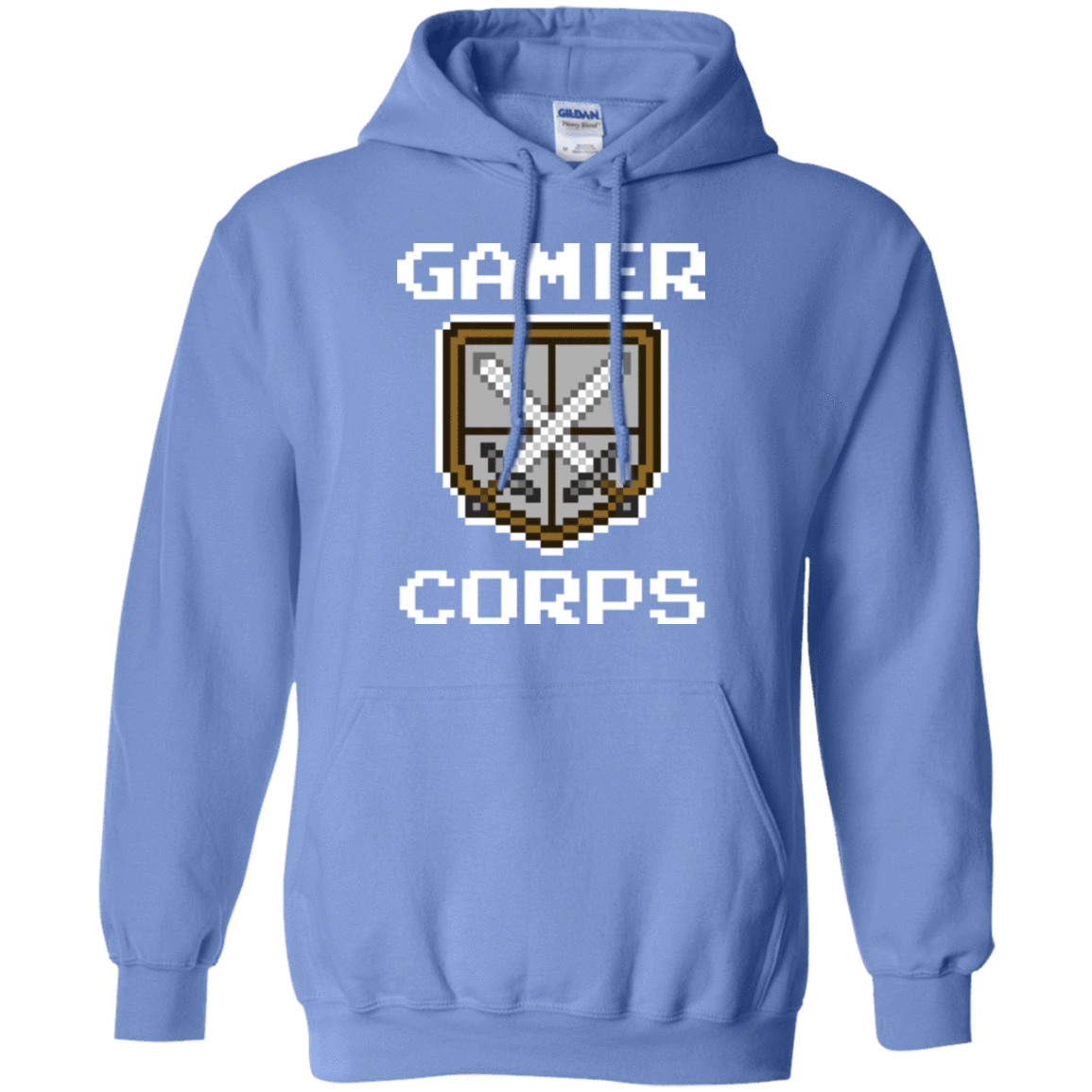 Sweatshirts Carolina Blue / Small Gamer corps Pullover Hoodie