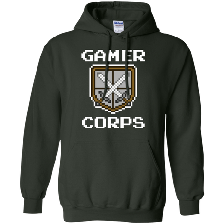 Sweatshirts Forest Green / Small Gamer corps Pullover Hoodie