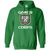 Sweatshirts Irish Green / Small Gamer corps Pullover Hoodie