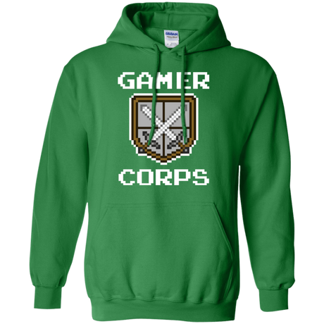 Sweatshirts Irish Green / Small Gamer corps Pullover Hoodie