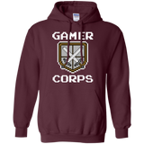 Sweatshirts Maroon / Small Gamer corps Pullover Hoodie
