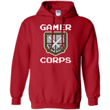 Sweatshirts Red / Small Gamer corps Pullover Hoodie