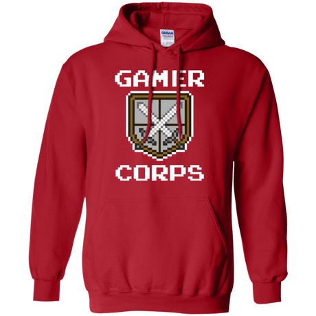 Sweatshirts Red / Small Gamer corps Pullover Hoodie