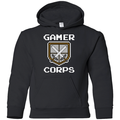 Sweatshirts Black / YS Gamer corps Youth Hoodie