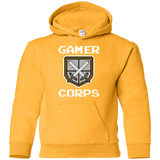Sweatshirts Gold / YS Gamer corps Youth Hoodie