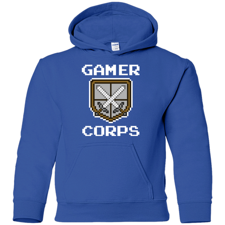 Sweatshirts Royal / YS Gamer corps Youth Hoodie