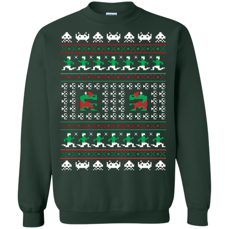 Sweatshirts Forest Green / Small Games Of Christmas Past Crewneck Sweatshirt