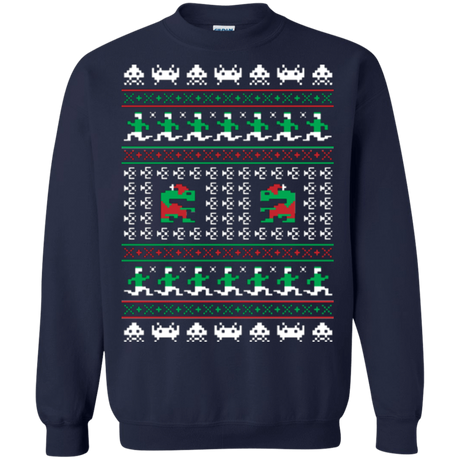 Sweatshirts Navy / Small Games Of Christmas Past Crewneck Sweatshirt
