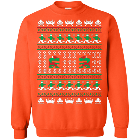Sweatshirts Orange / Small Games Of Christmas Past Crewneck Sweatshirt