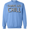 Sweatshirts Carolina Blue / Small Gaming and Chill Crewneck Sweatshirt