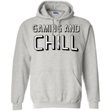 Sweatshirts Ash / Small Gaming and Chill Pullover Hoodie