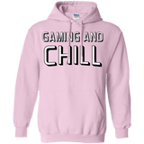 Sweatshirts Light Pink / Small Gaming and Chill Pullover Hoodie