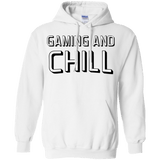 Sweatshirts White / Small Gaming and Chill Pullover Hoodie