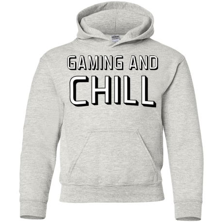 Sweatshirts Ash / YS Gaming and Chill Youth Hoodie