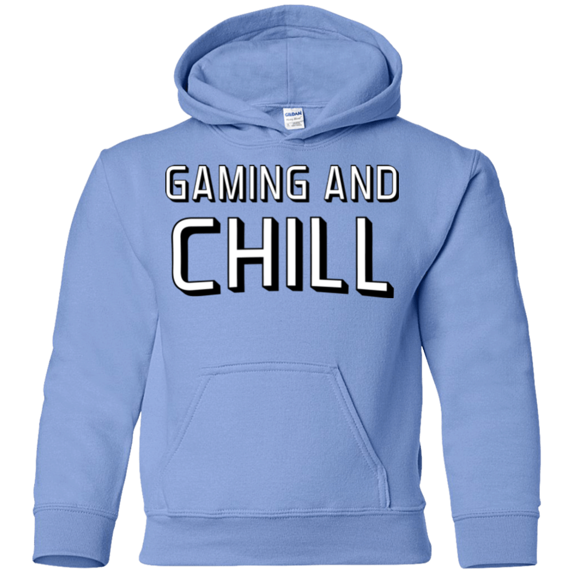 Sweatshirts Carolina Blue / YS Gaming and Chill Youth Hoodie