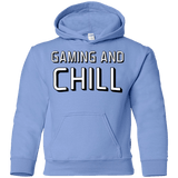 Sweatshirts Carolina Blue / YS Gaming and Chill Youth Hoodie