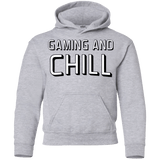 Sweatshirts Sport Grey / YS Gaming and Chill Youth Hoodie